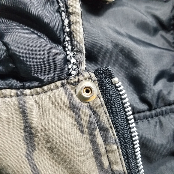 VINTAGE REBARK MEN'S CAMO HUNTING COAT ESTIMATED SIZE XXL - Picture 11 of 16